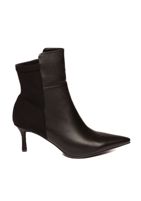 Black elasticated ankle boot UMA PARKER NEW YORK | 418024NAPPA-NERO